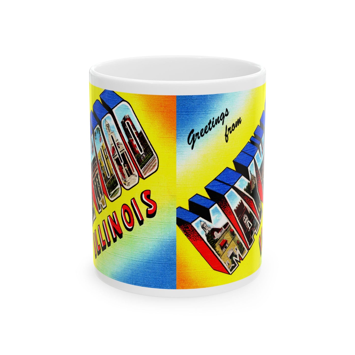 Memebly Vintage Greetings from Maywood IL Coffee Mug