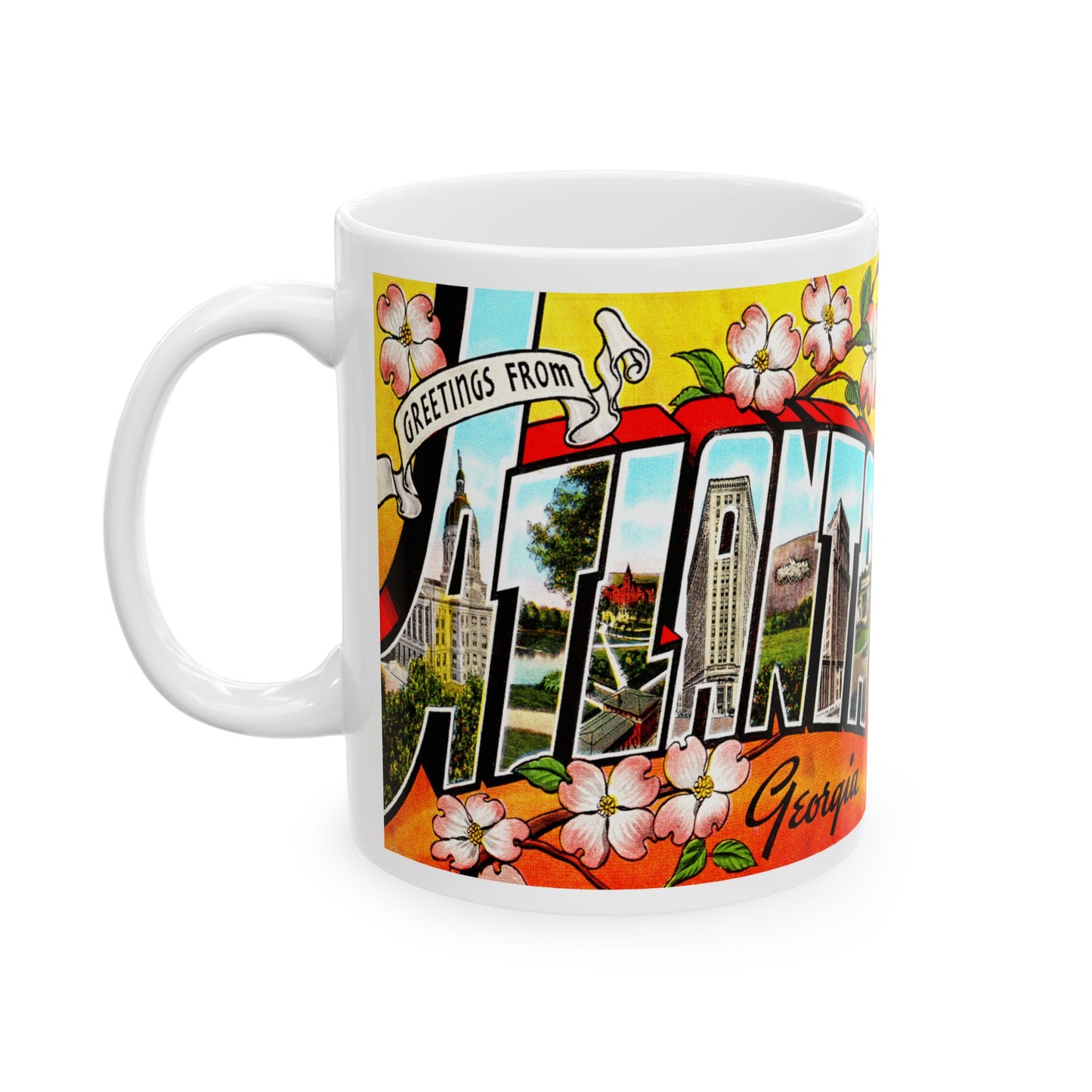 Memebly Retro Greetings from Atlanta GA Coffee Mug