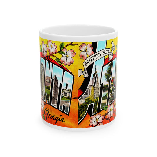 Memebly Retro Greetings from Atlanta GA Coffee Mug