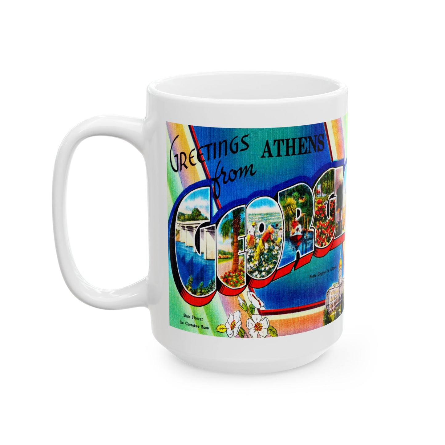 Memebly Vintage Greetings from Athens GA Coffee Mug