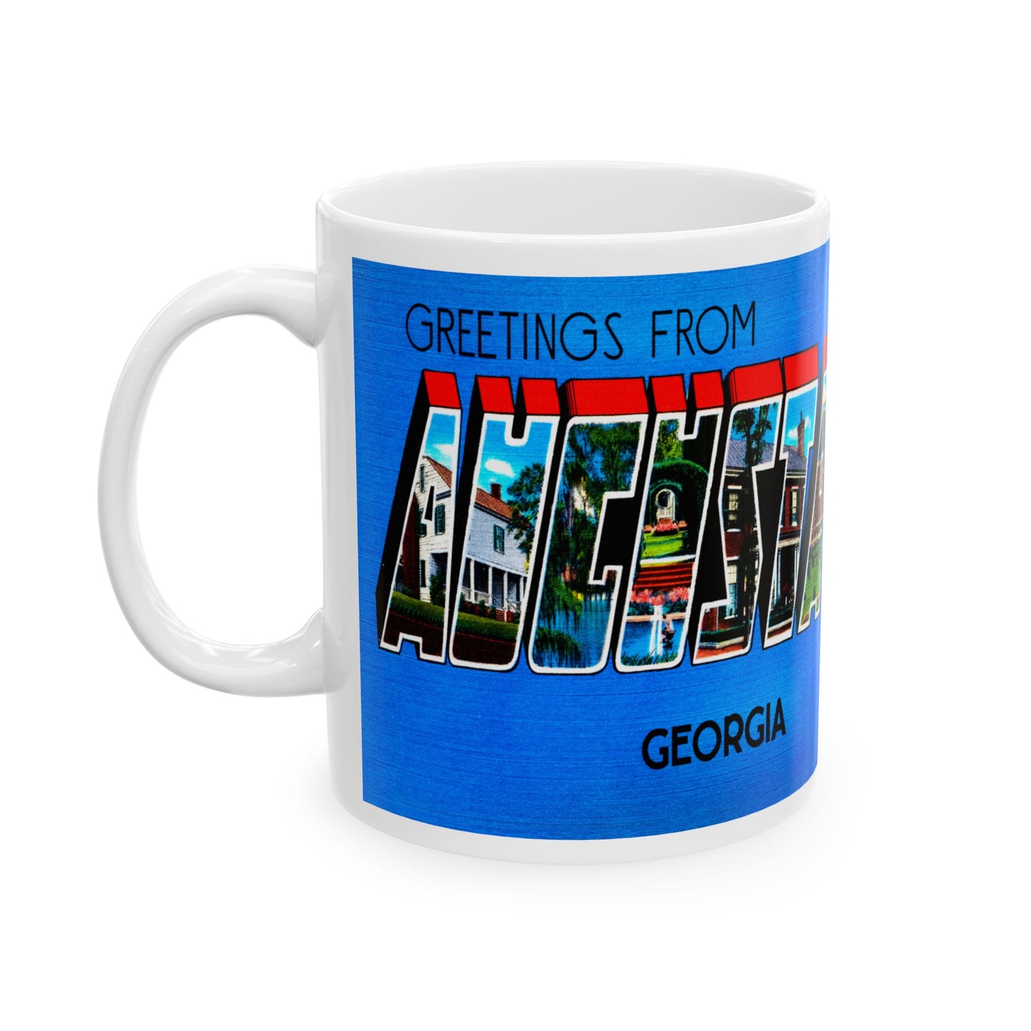 Memebly Cool Vintage Greetings from Agusta GA Coffee Mug