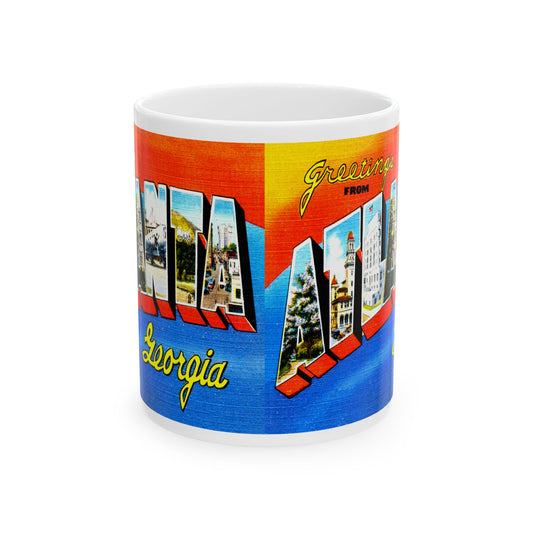 Memebly Vintage Greetings from Atlanta GA  Coffee Mug