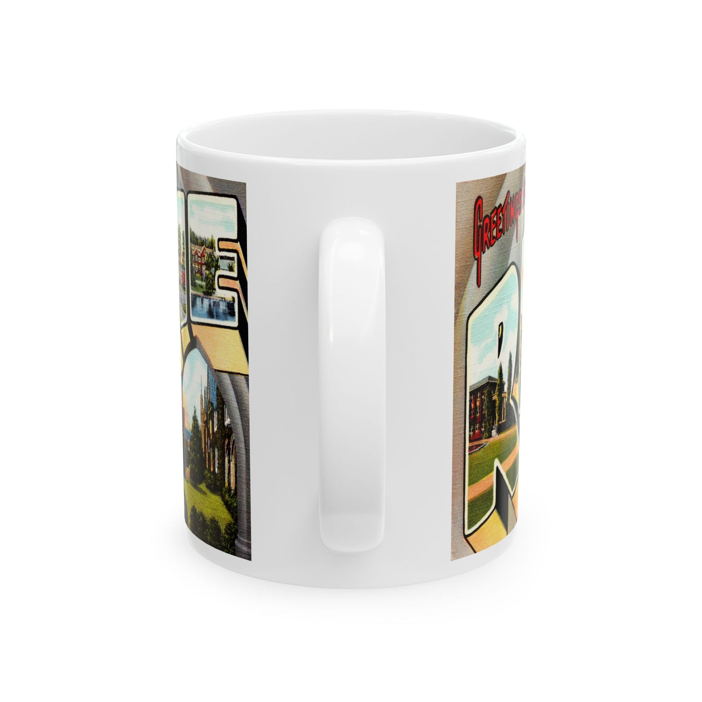 Memebly Vintage Greetings from Rome GA Coffee Mug