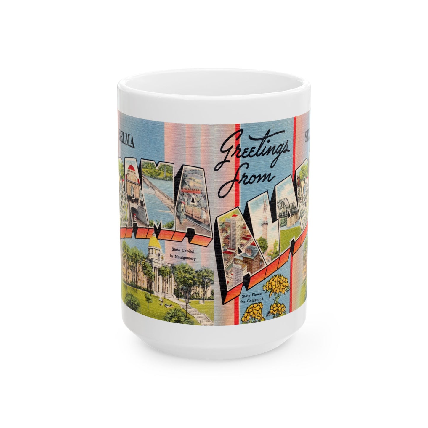 Memebly Vintage Greetings from Selma AL Coffee Mug