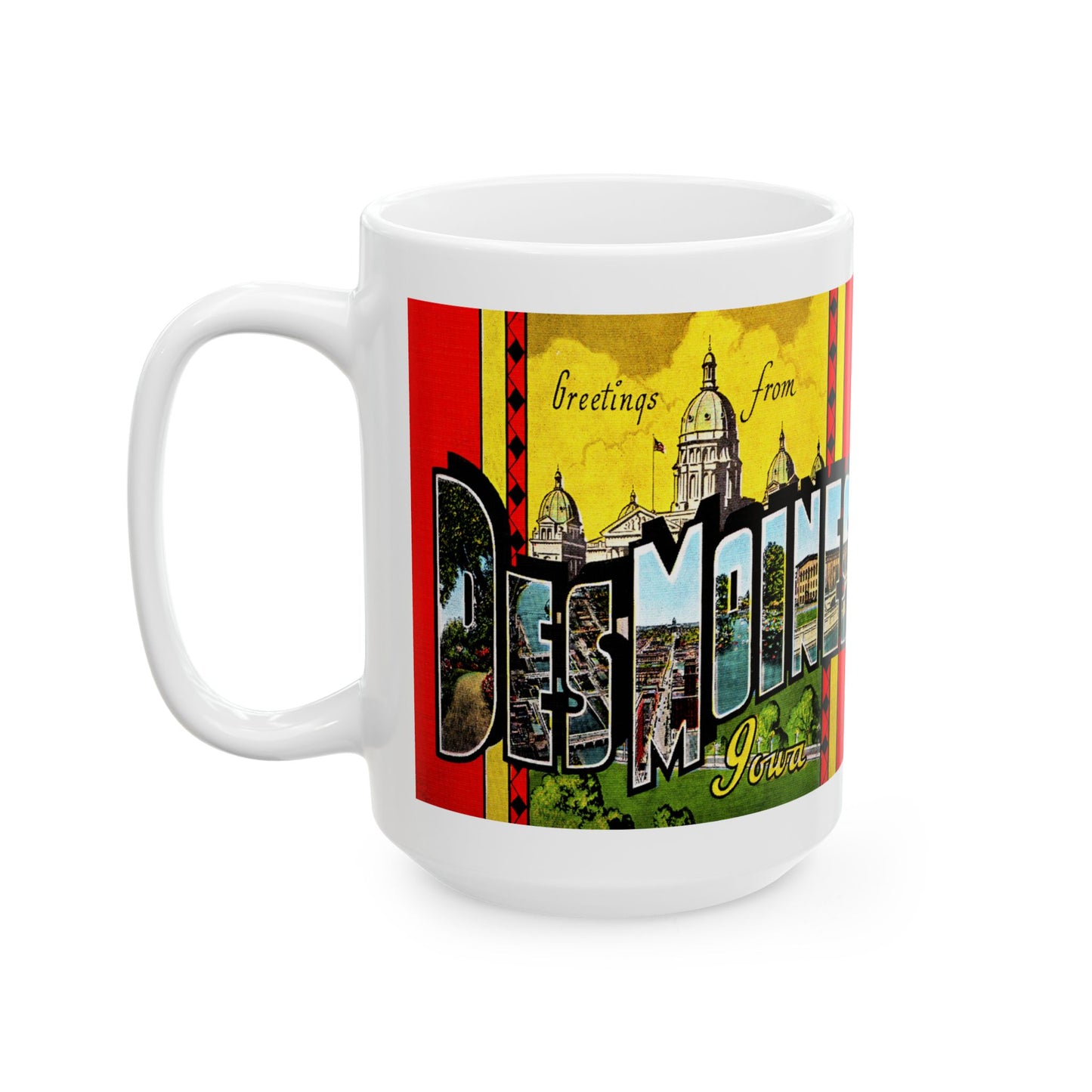 Memebly Scenic Greetings from Okefenokee Swamp GA Coffee Mug