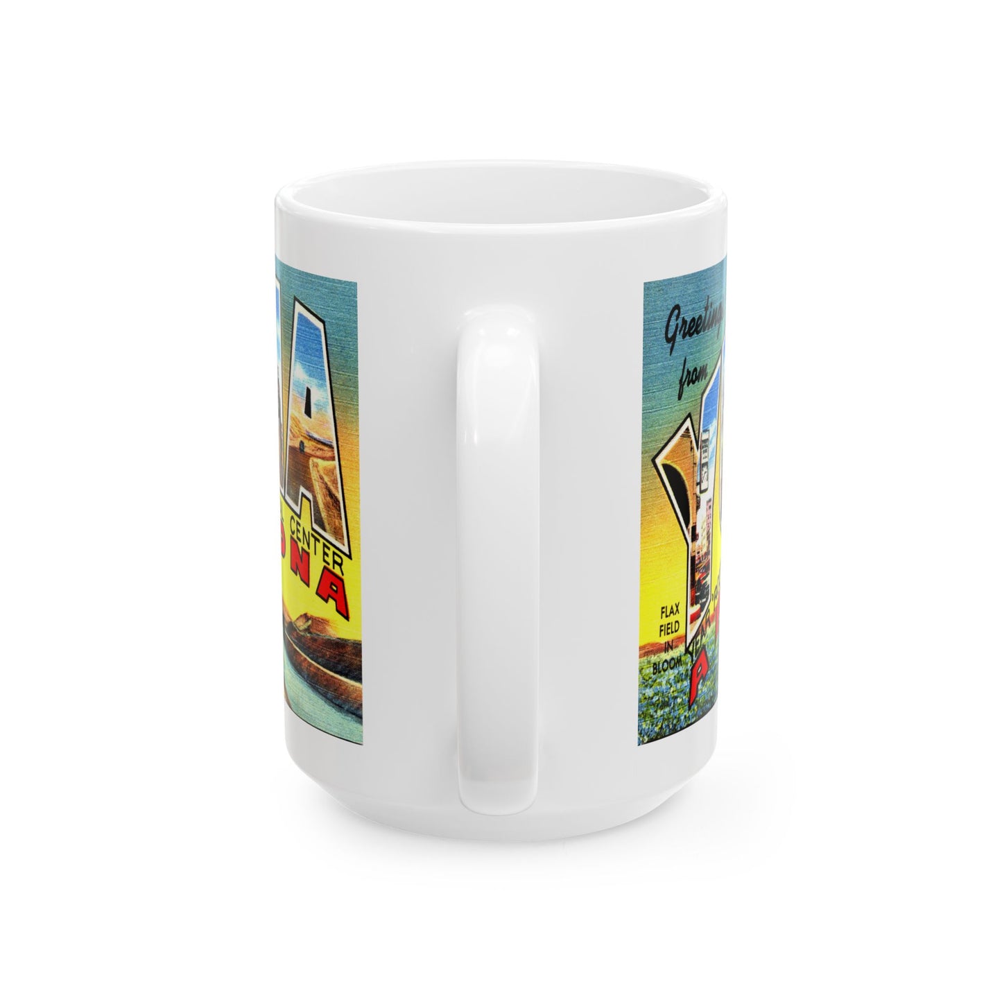 Memebly Vintage Greetings from Yuma AZ Coffee Mug