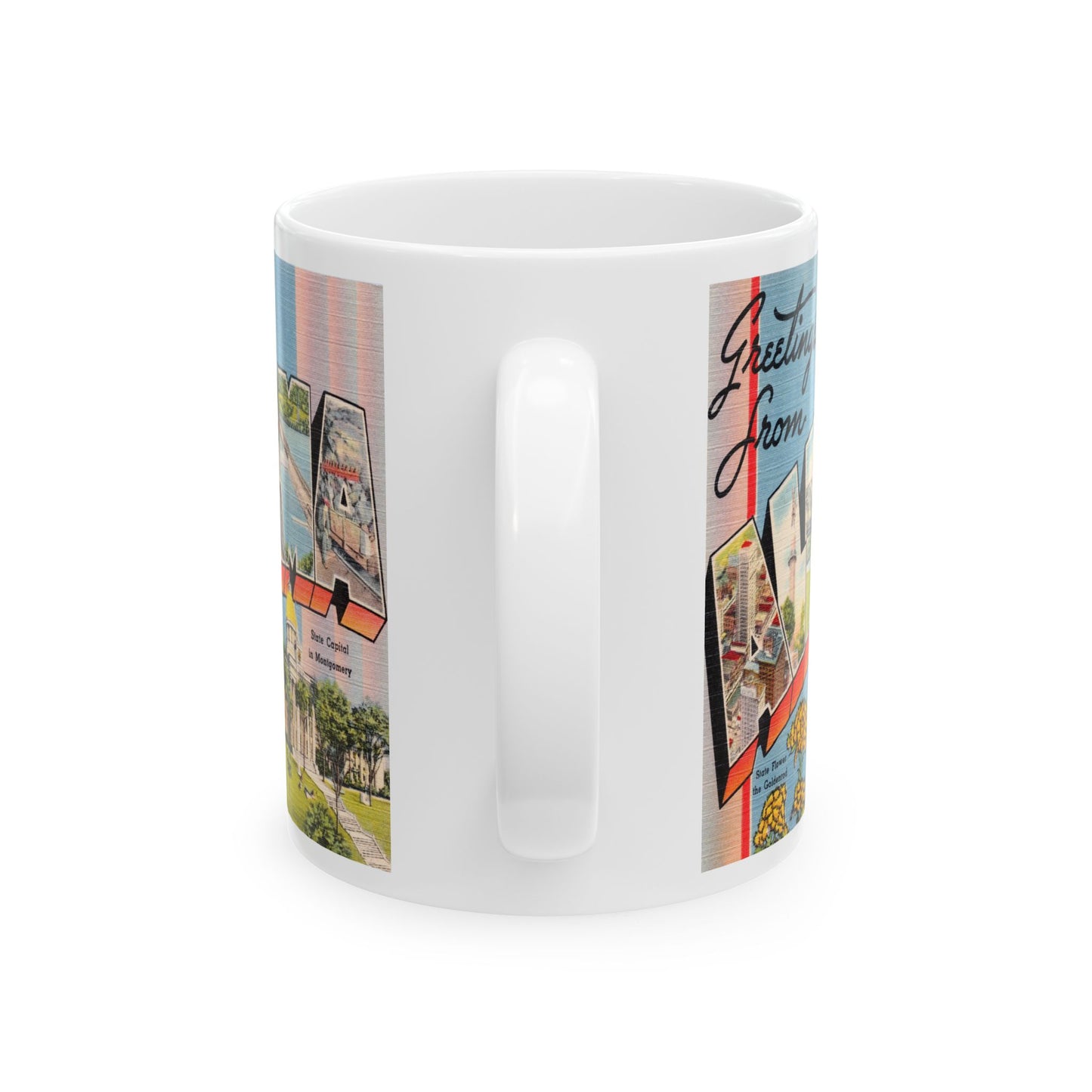 Memebly Vintage Greetings from Selma AL Coffee Mug