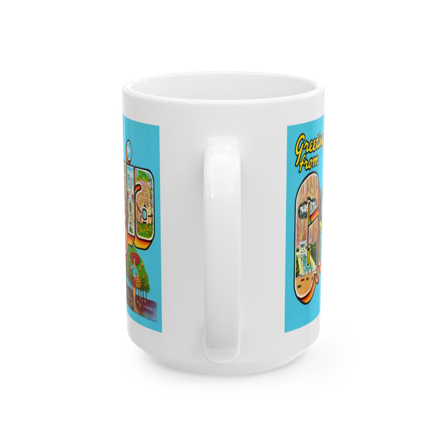 Memebly Retro Greetings from Georgia GA Coffee Mug