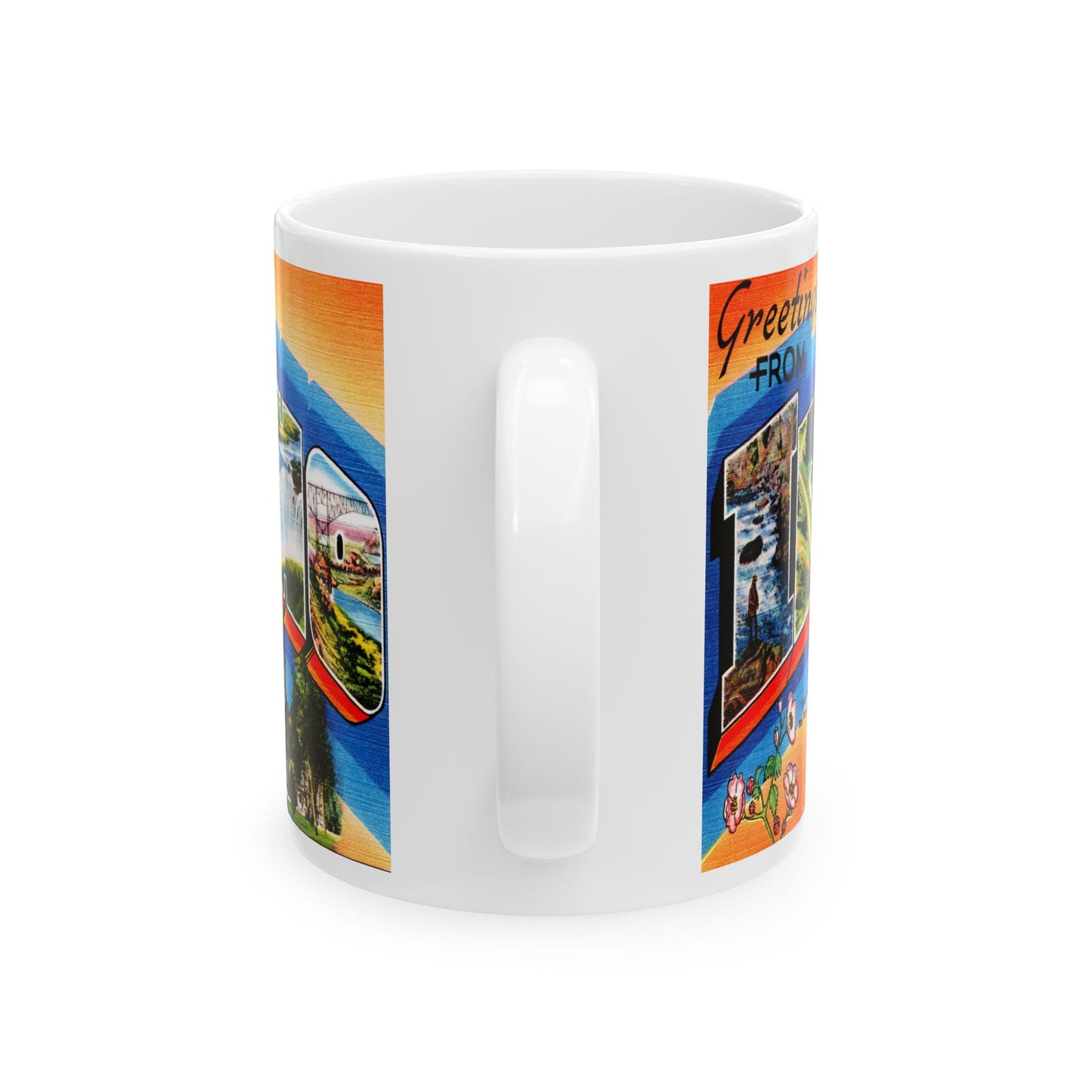 Memebly Vintage Greetings from Idaho Coffee Mug