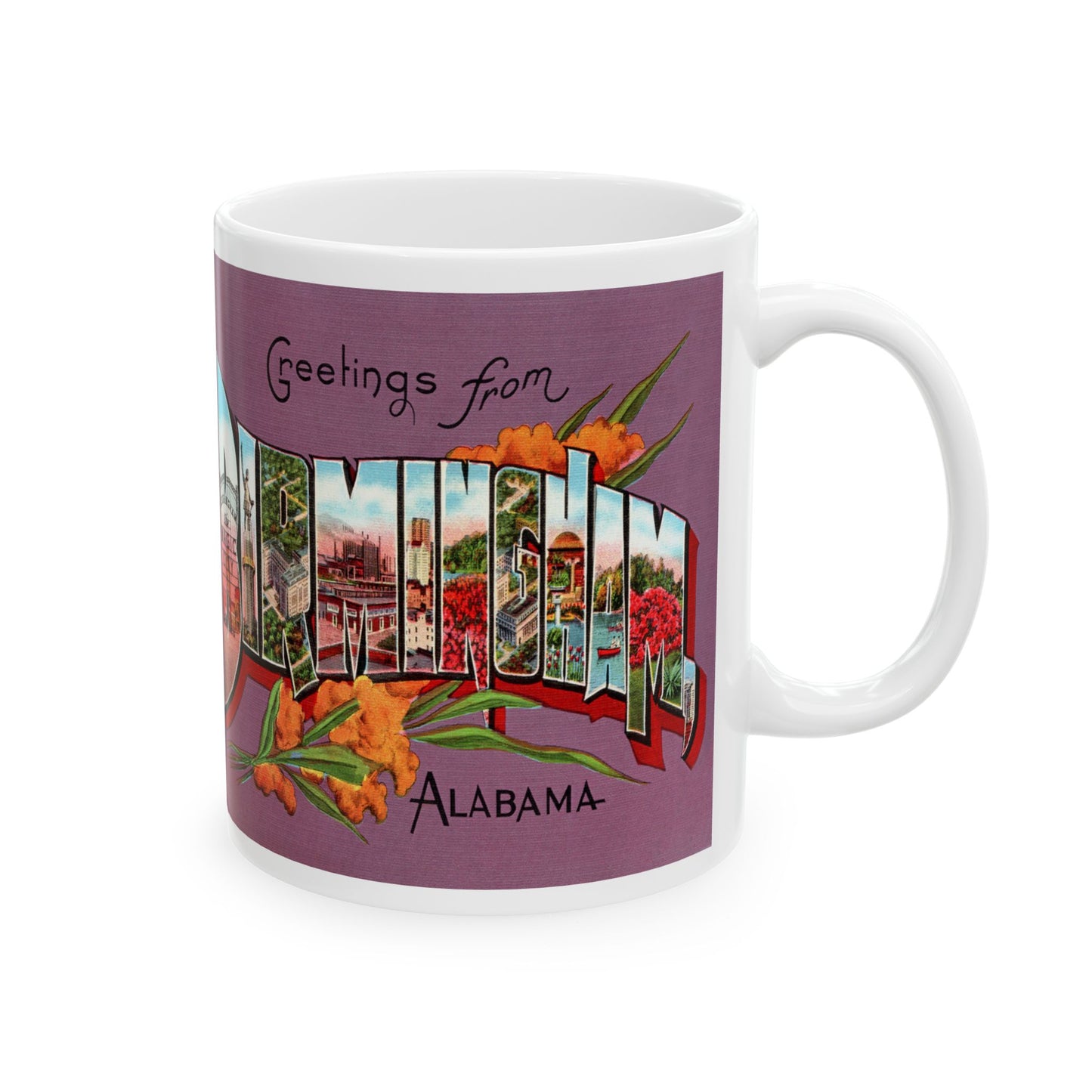 Memebly Unique Greetings from Birmingham AL Coffee Mug