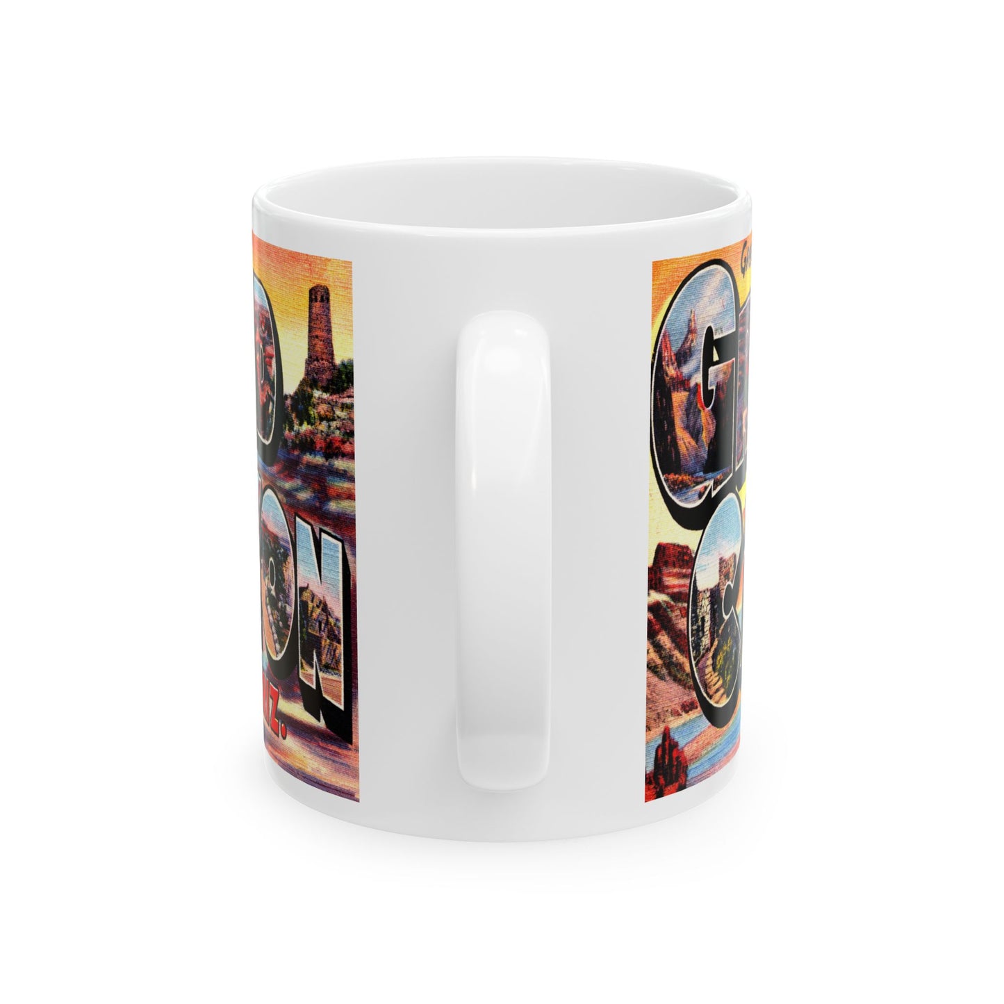 Memebly Vintage Greetings from Grand Canyon AZ Coffee Mug