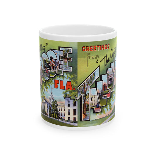 Memebly Vintage Greetings from Talahassee FL Coffee Mug