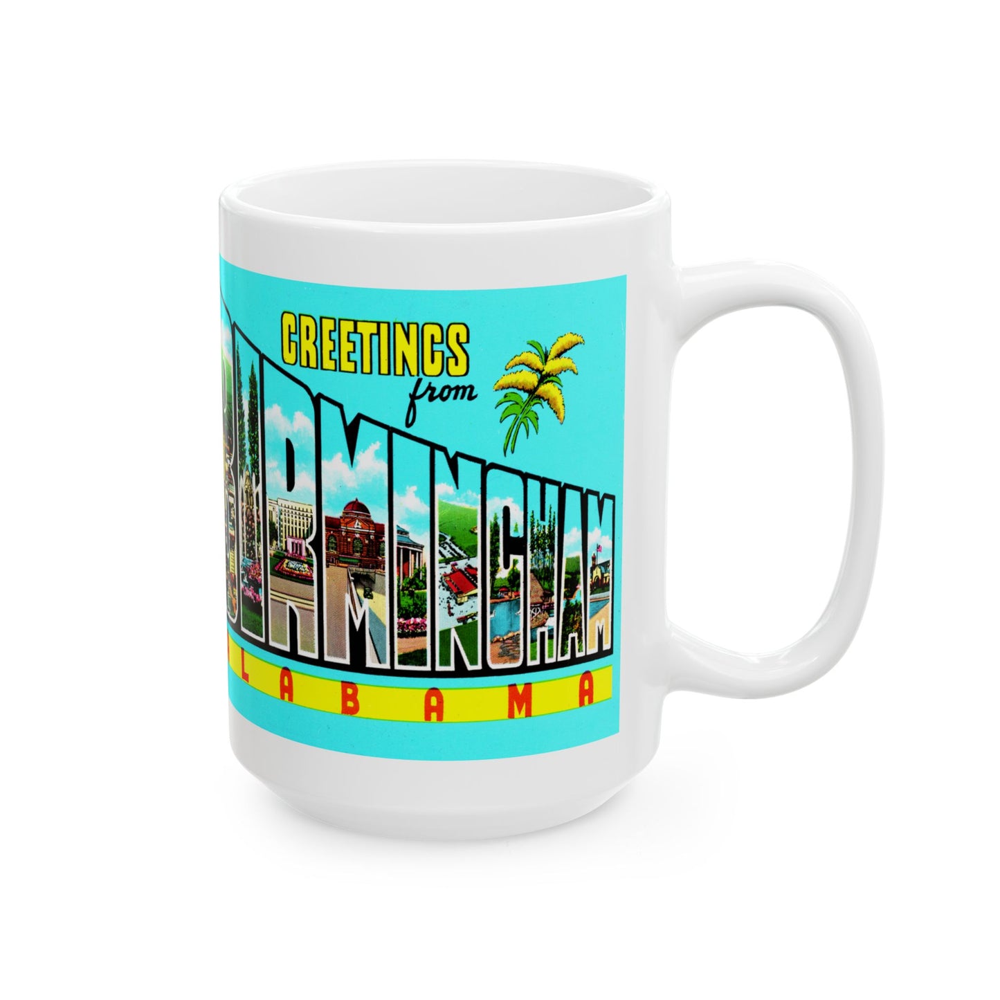 Memebly Deco Greetings from Birmingham AL Coffee Mug