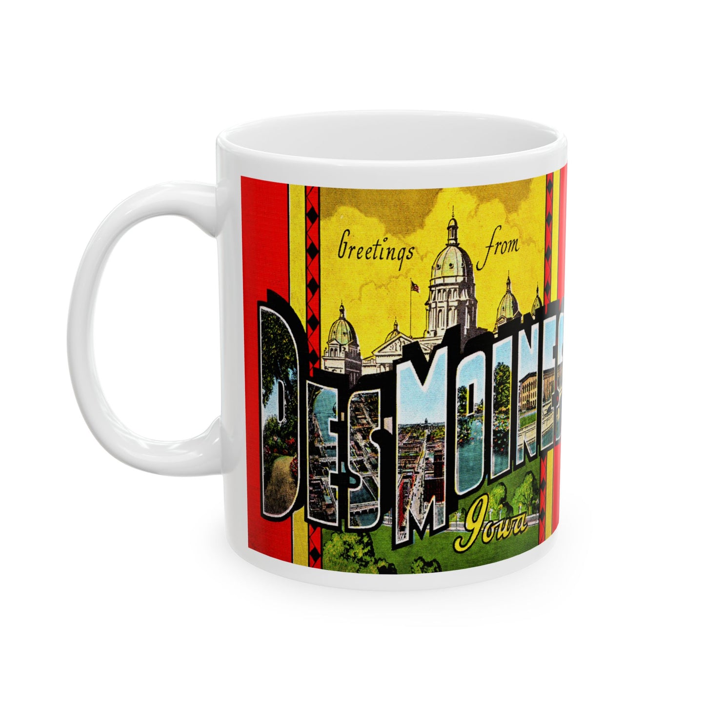 Memebly Scenic Greetings from Okefenokee Swamp GA Coffee Mug