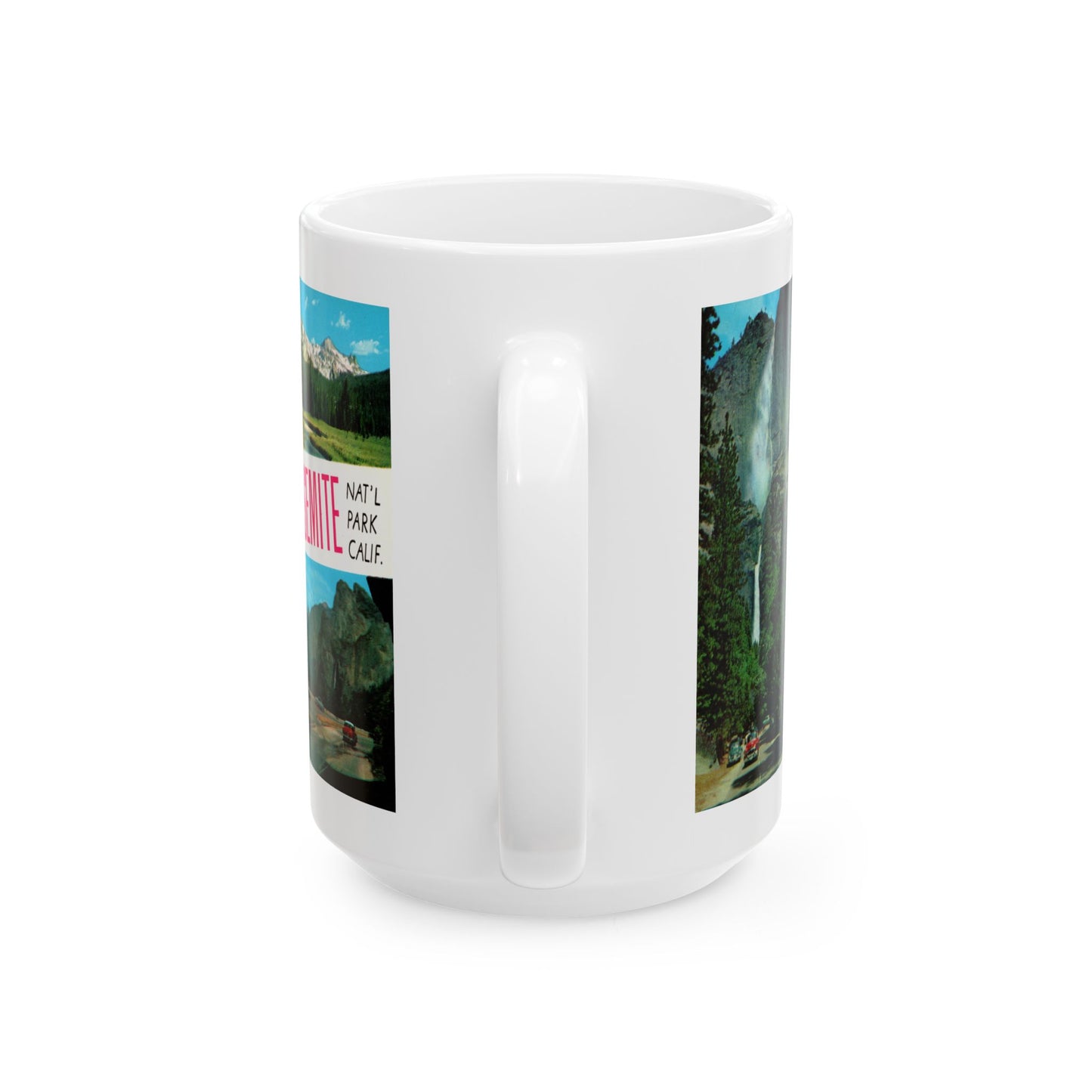 Memebly Retro Greetings from Yosemite California Coffee Mug