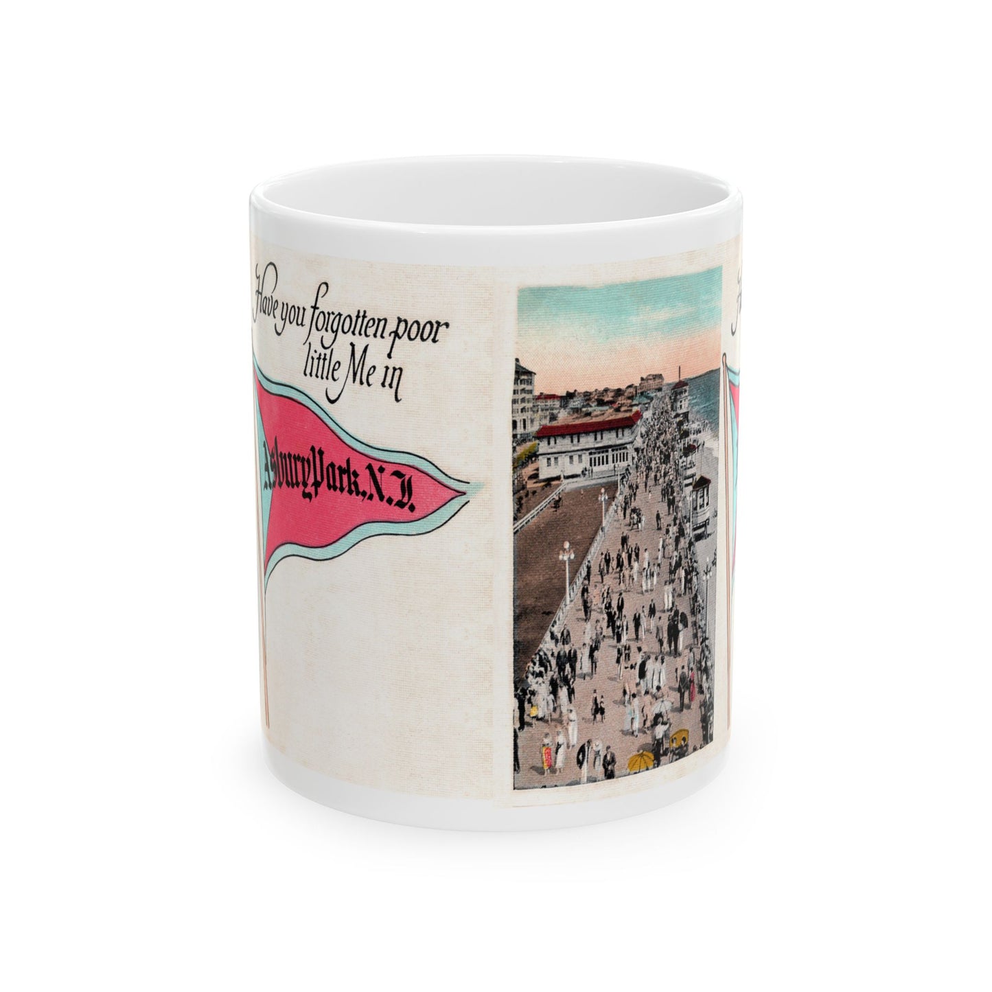 Memebly 1920s Vintage Greetings from Asbury Park NJ New Jersey Coffee Mug