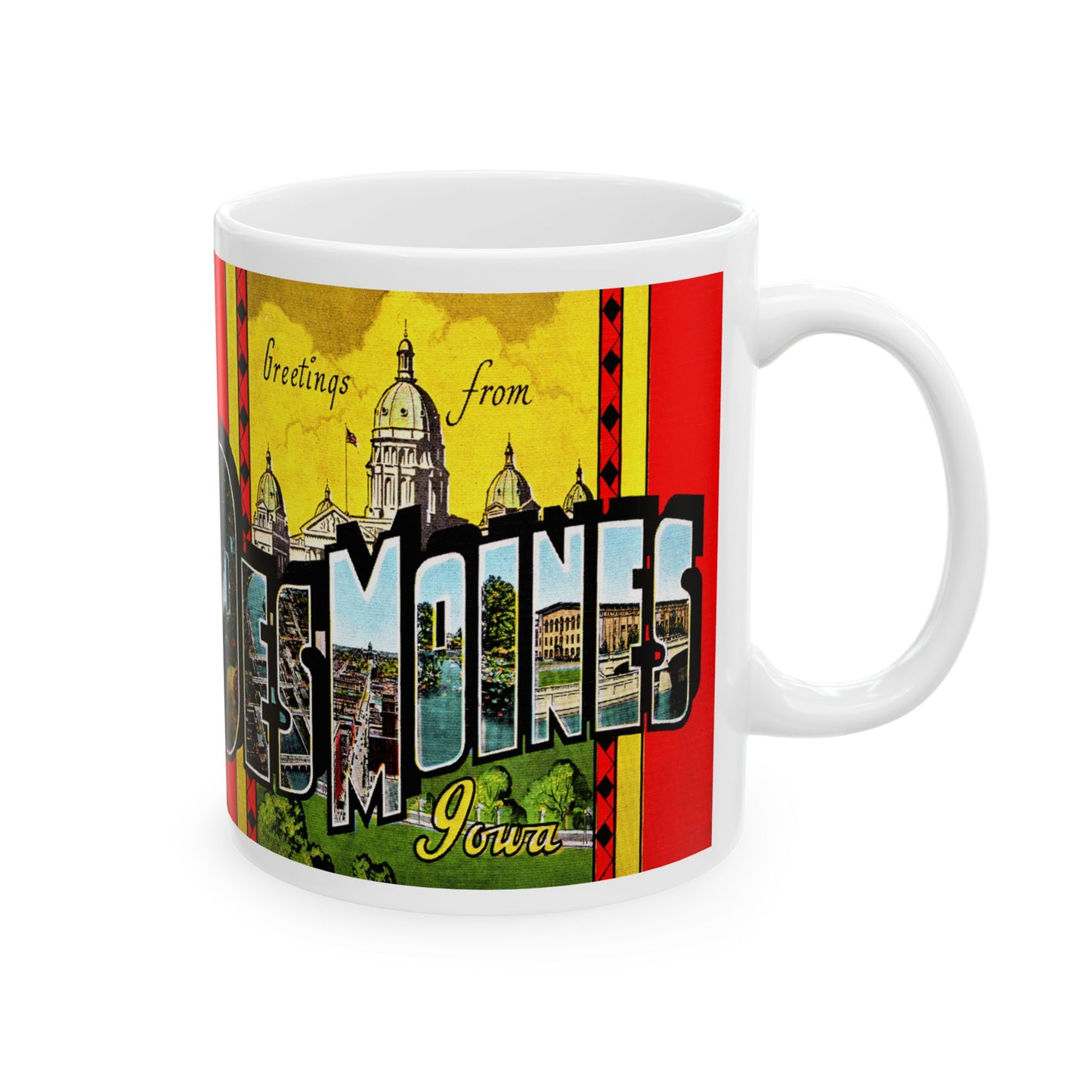 Memebly Scenic Greetings from Okefenokee Swamp GA Coffee Mug