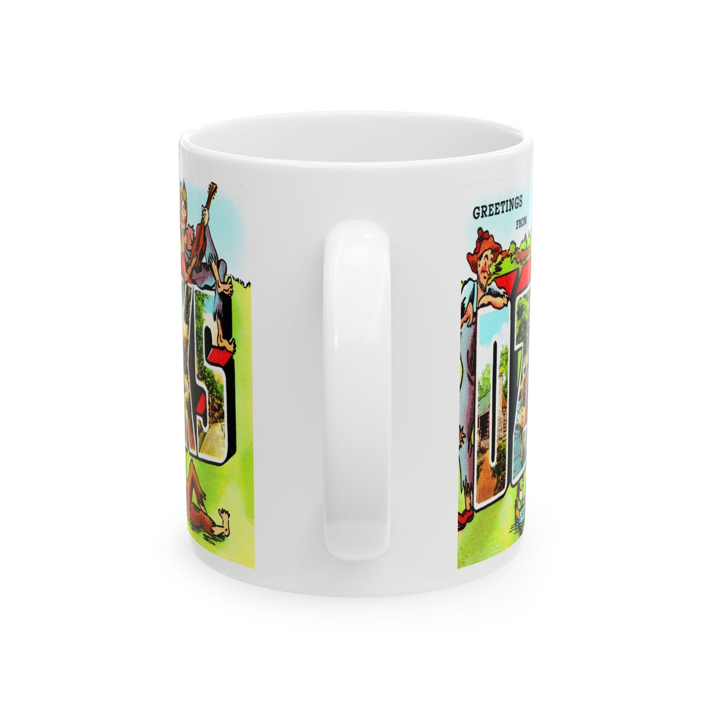 Memebly Vintage Greetings from the Ozarks Arkansas Coffee Mug