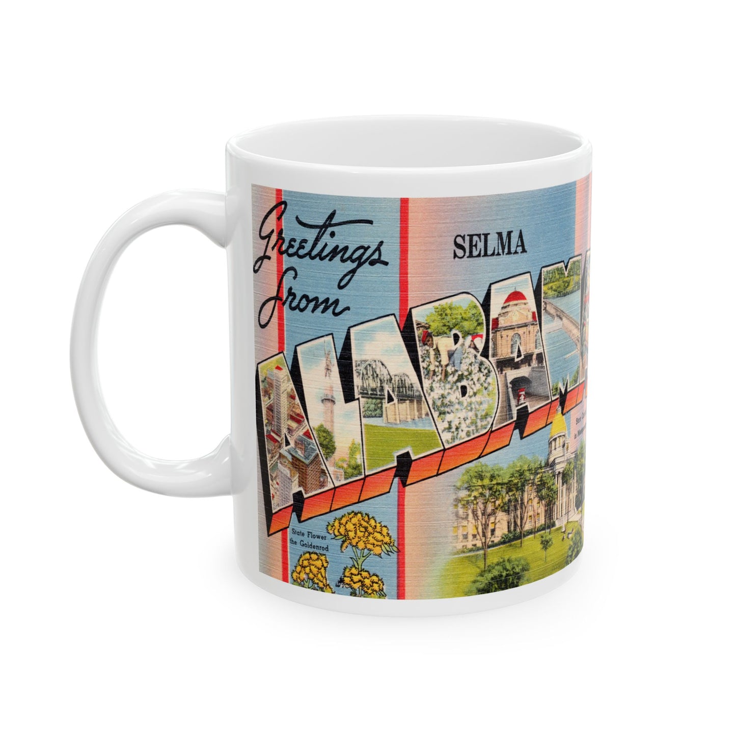 Memebly Vintage Greetings from Selma AL Coffee Mug