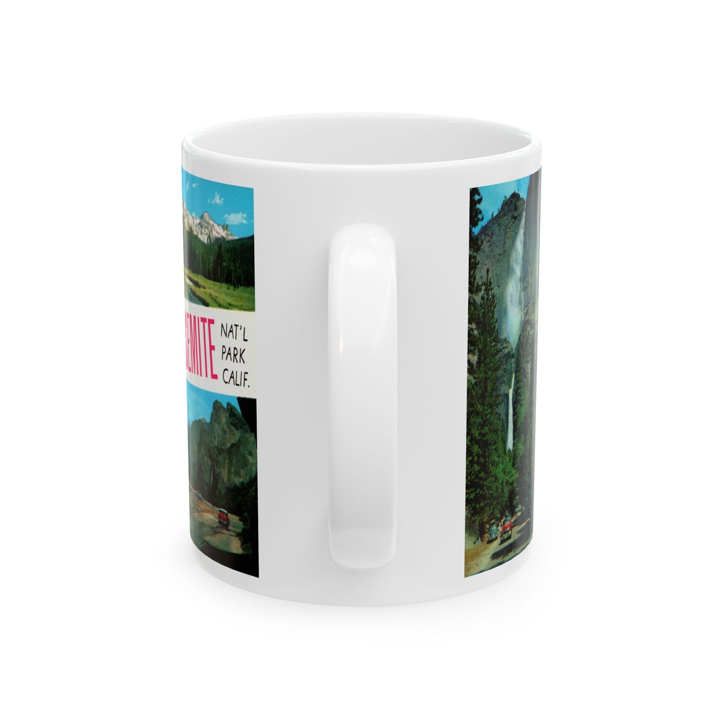 Memebly Retro Greetings from Yosemite California Coffee Mug