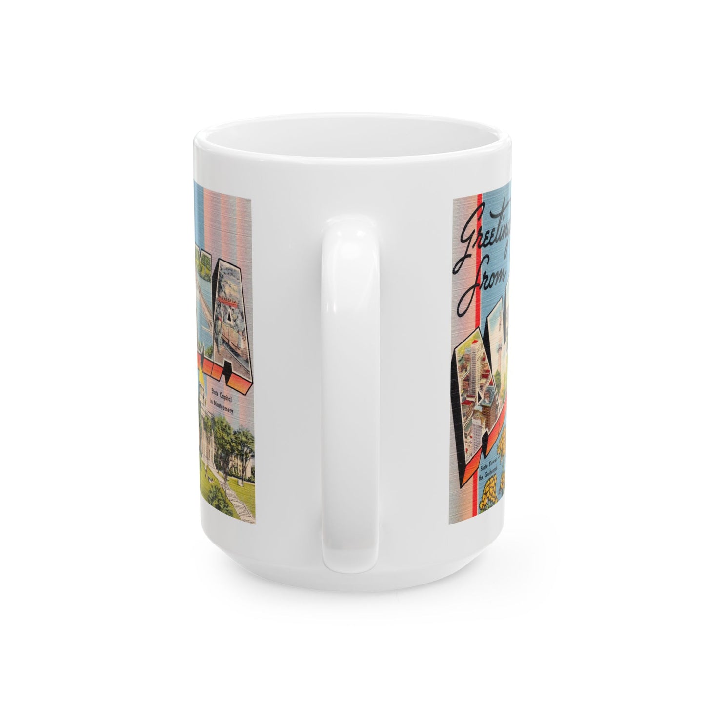 Memebly Vintage Greetings from Selma AL Coffee Mug