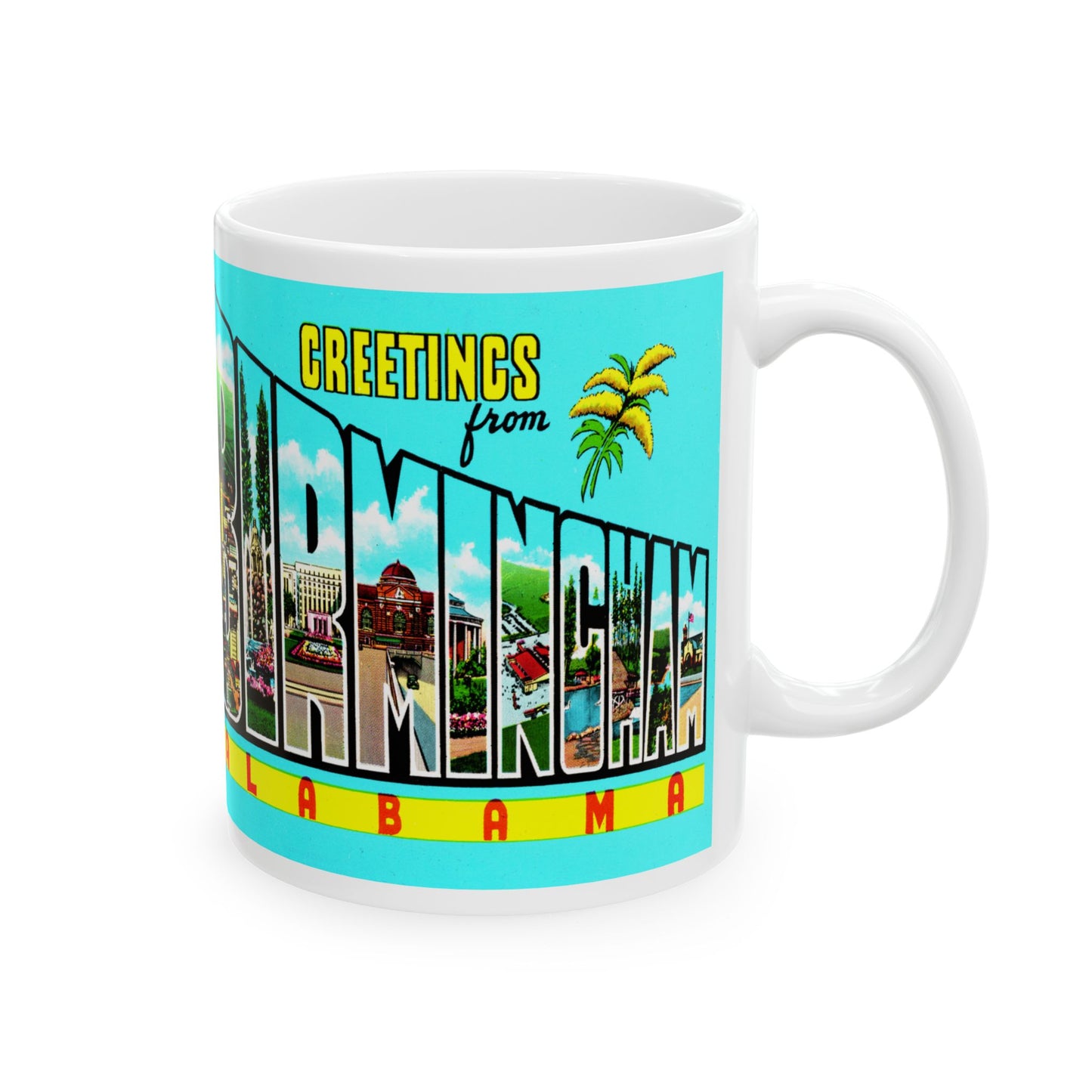 Memebly Deco Greetings from Birmingham AL Coffee Mug