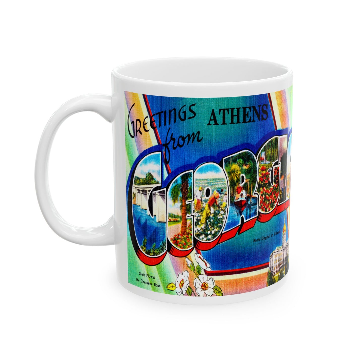 Memebly Vintage Greetings from Athens GA Coffee Mug