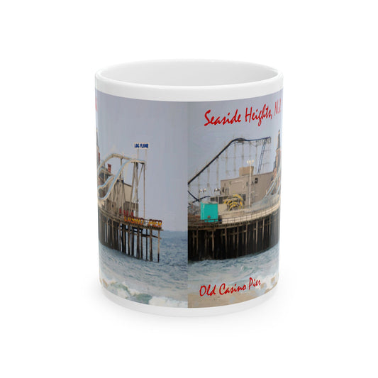 Memebly Old Casino PIer Seaside Heights NJ New Jersey Coffee Mug