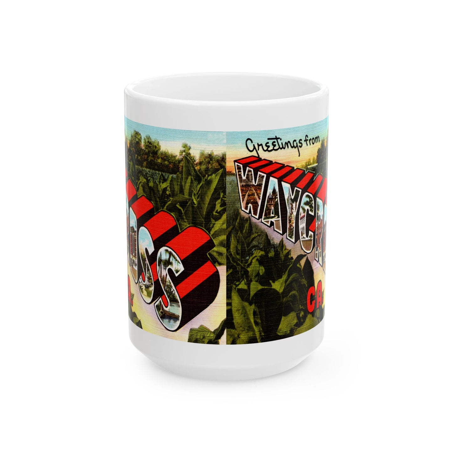 Memebly Vintage Greetings from Waycross GA Coffee Mug