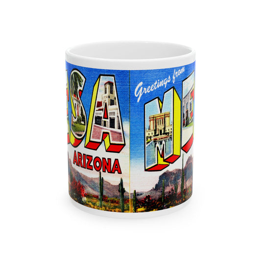 Memebly Vintage Greetings from Mesa AZ Coffee Mug