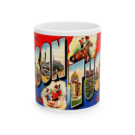 Memebly Vintage Greetings from Little Rock AR Coffee Mug