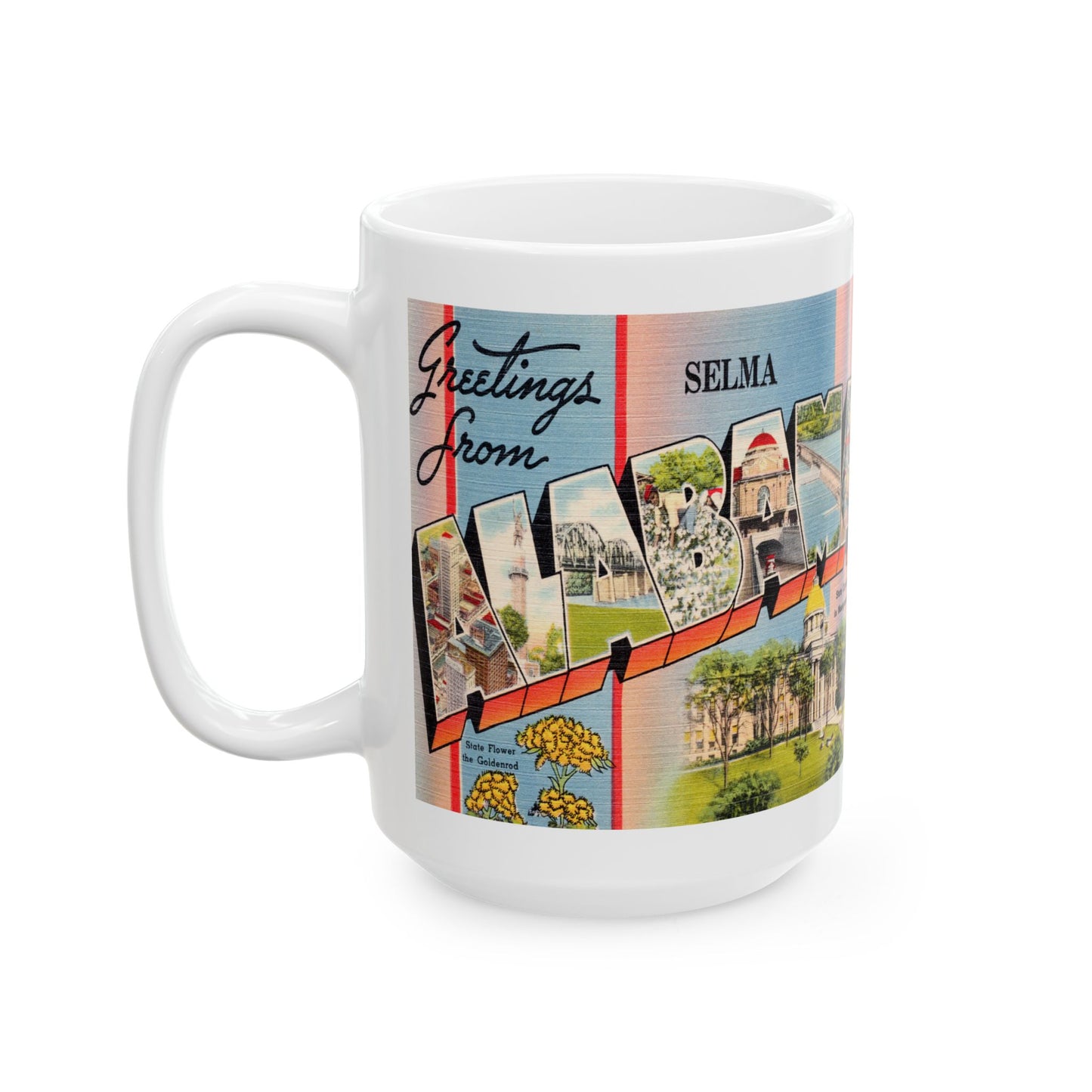 Memebly Vintage Greetings from Selma AL Coffee Mug