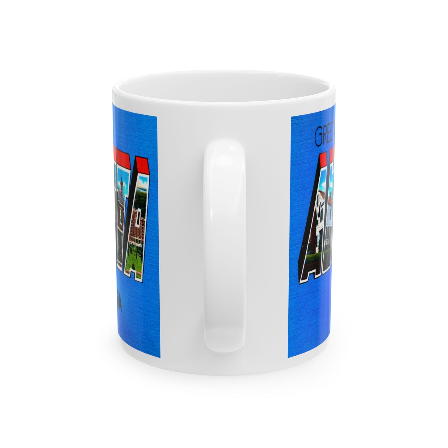 Memebly Cool Vintage Greetings from Agusta GA Coffee Mug