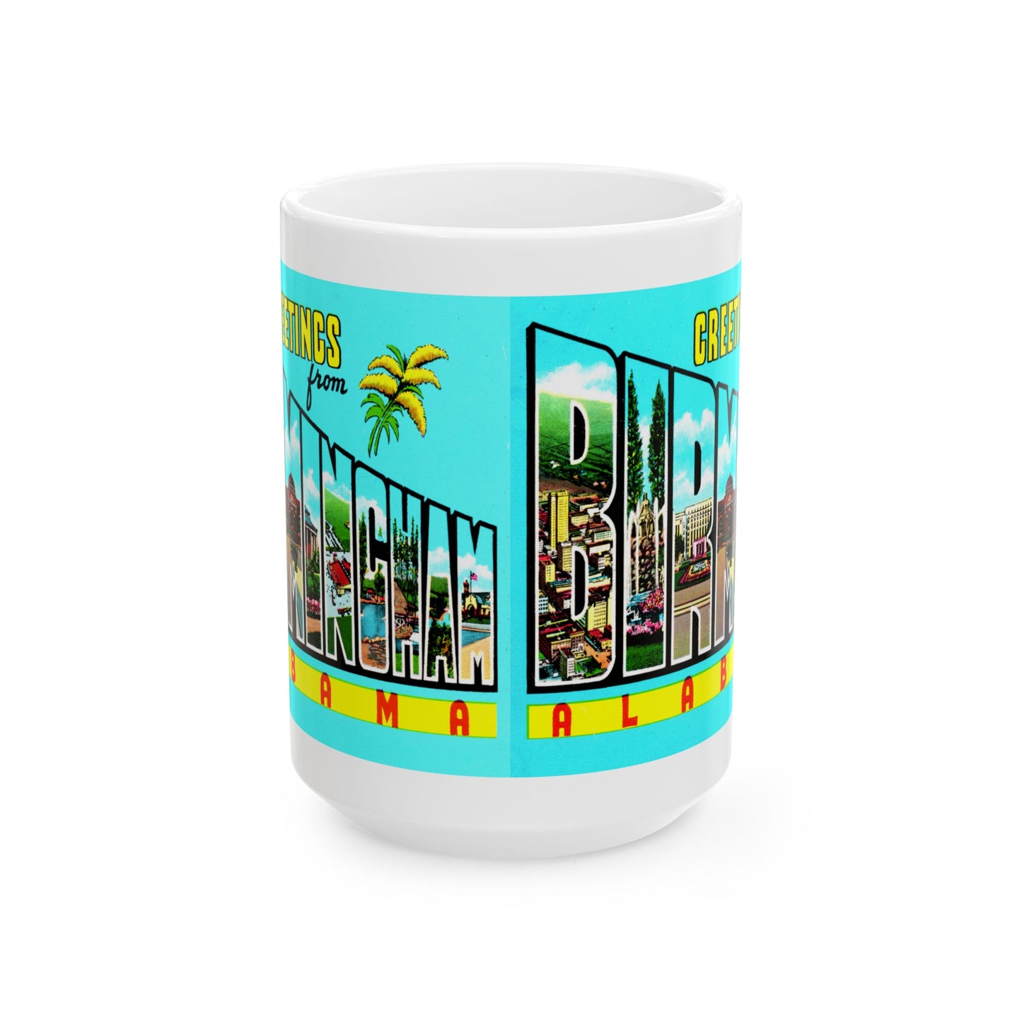 Memebly Deco Greetings from Birmingham AL Coffee Mug