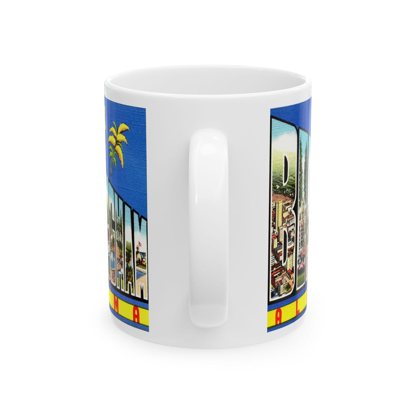 Memebly Vintage Greetings from Birmingham AL Coffee Mug