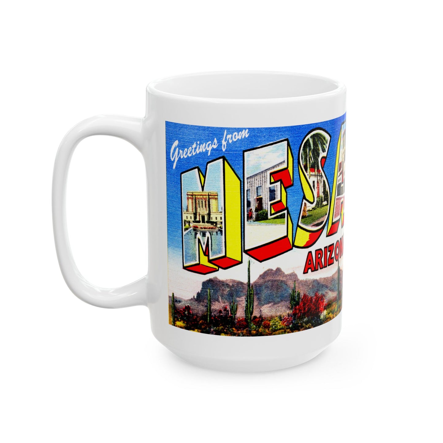 Memebly Vintage Greetings from Mesa AZ Coffee Mug