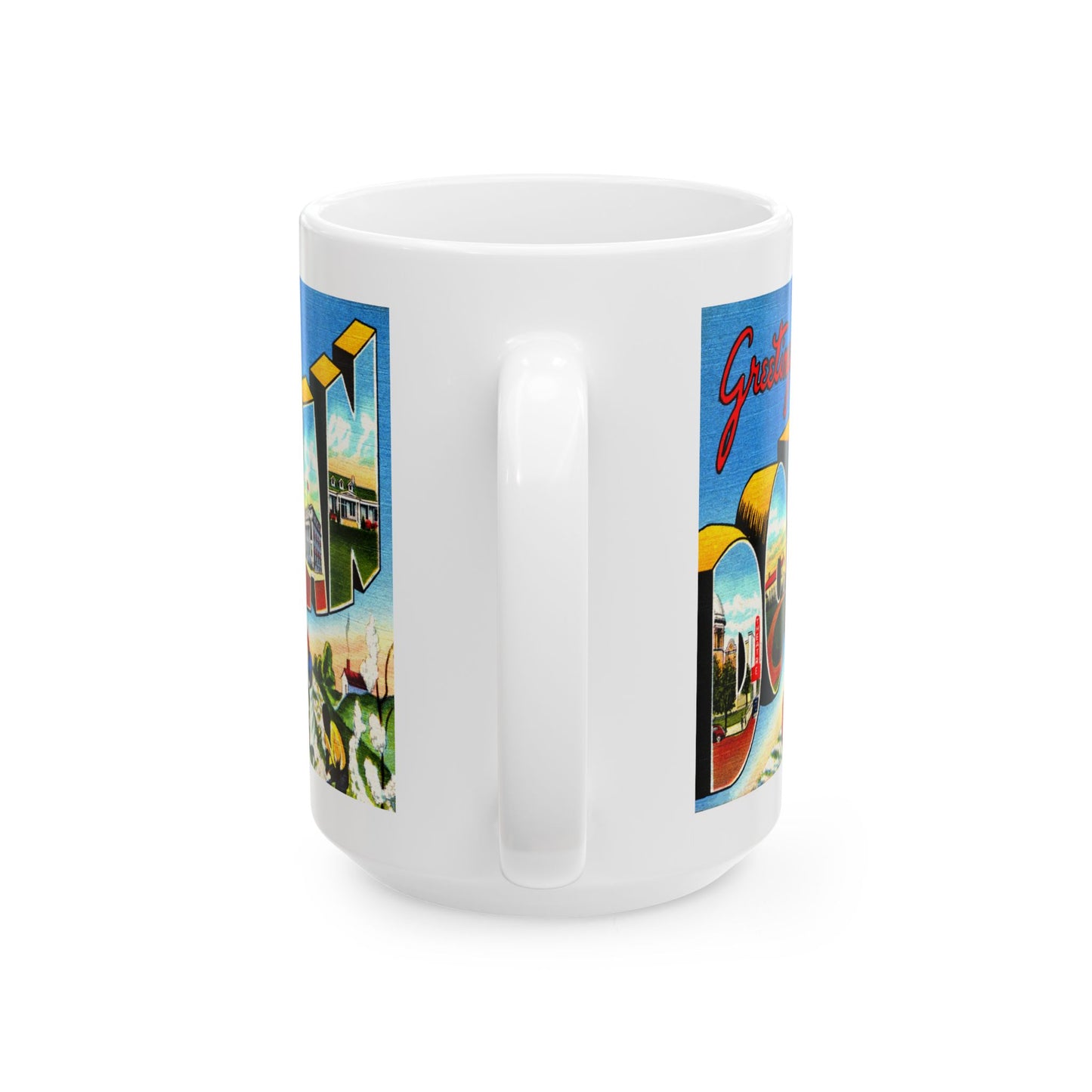 Memebly Vintage Greetings from Dothan AL Coffee Mug