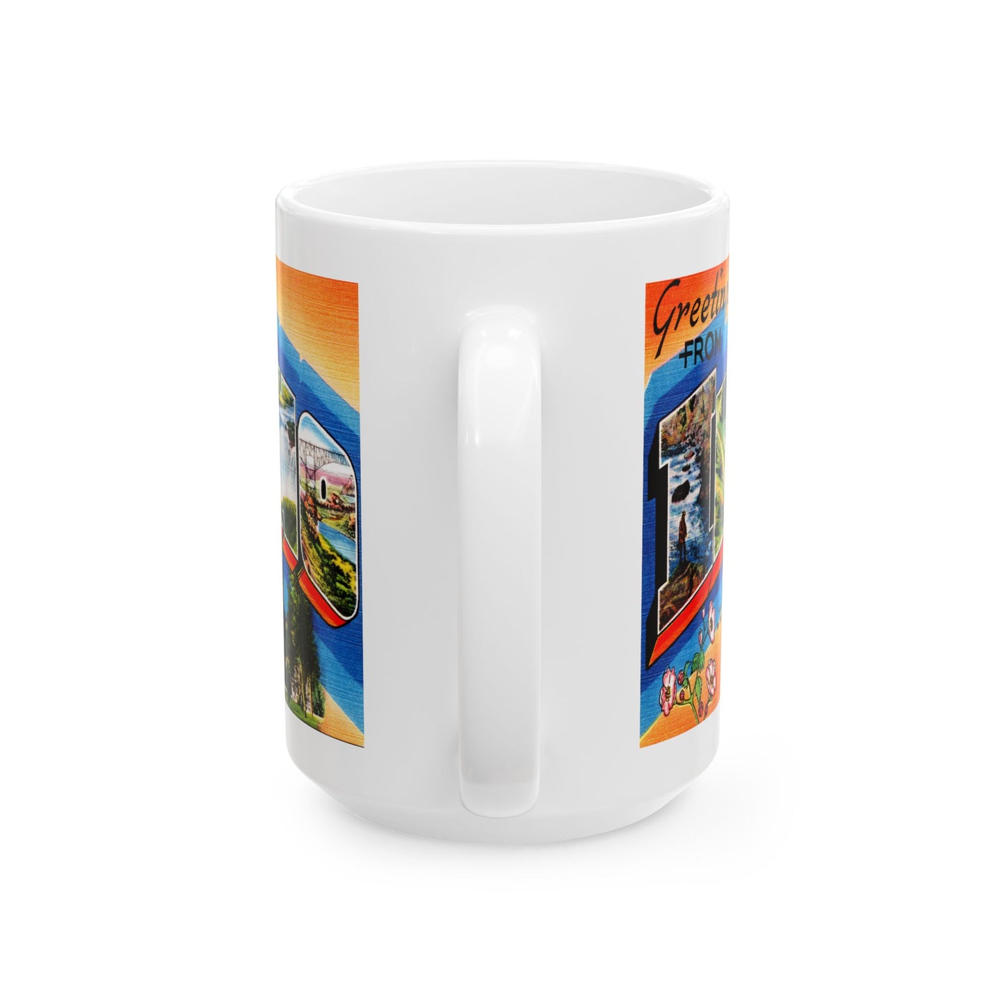 Memebly Vintage Greetings from Idaho Coffee Mug