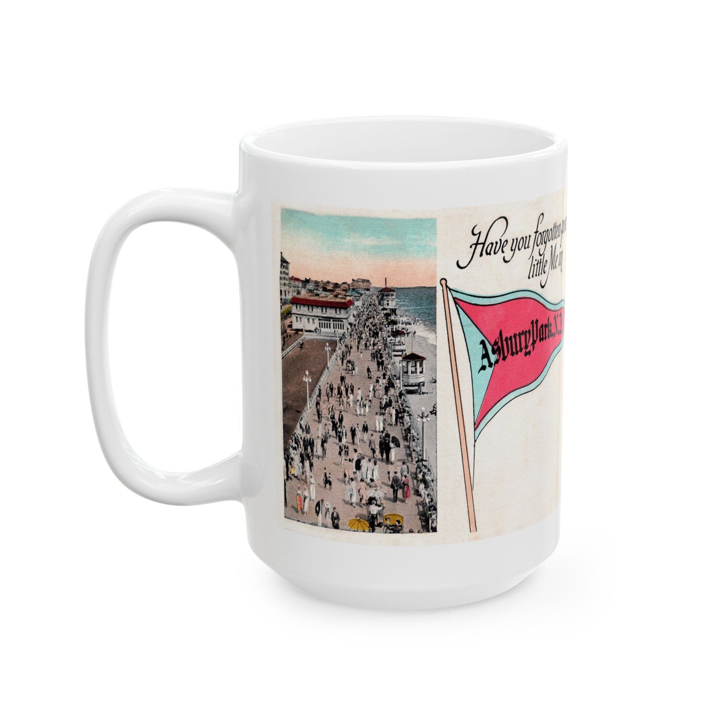 Memebly 1920s Vintage Greetings from Asbury Park NJ New Jersey Coffee Mug