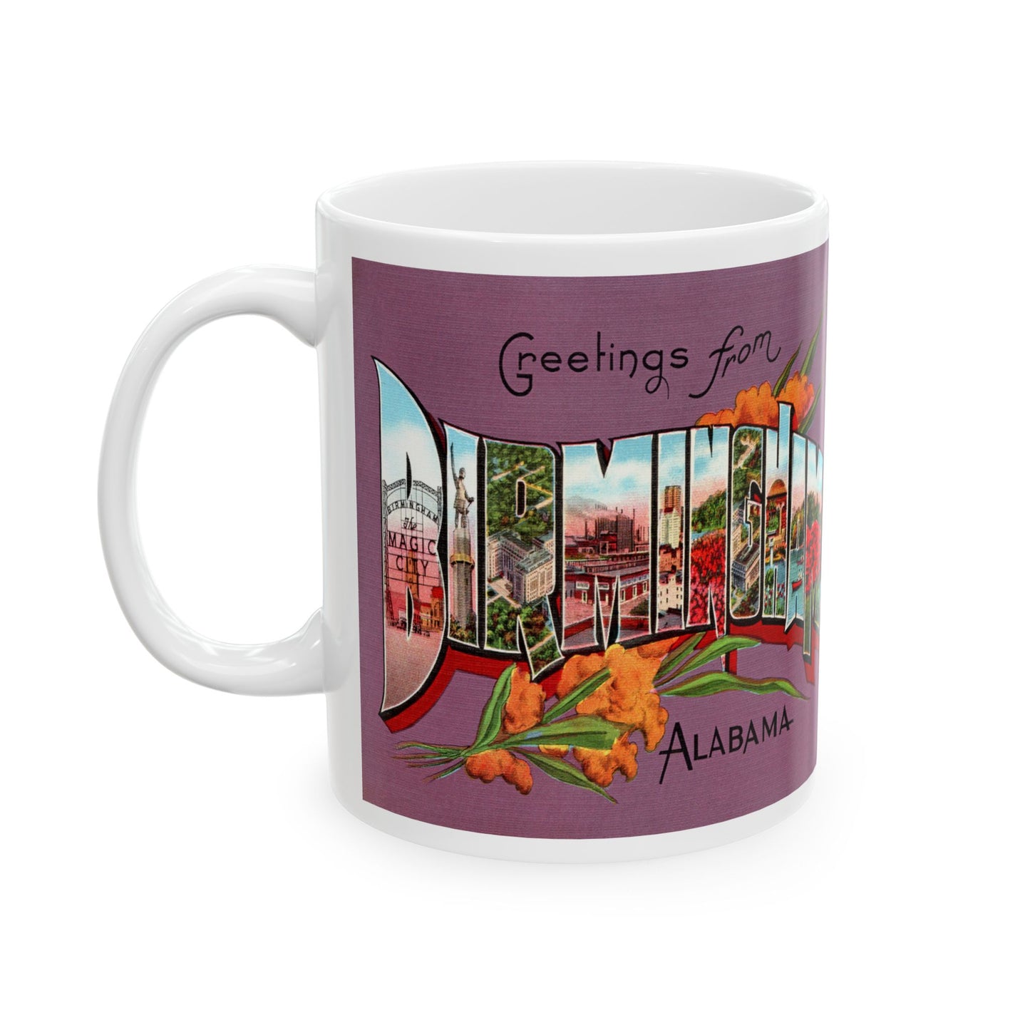 Memebly Unique Greetings from Birmingham AL Coffee Mug