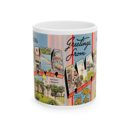 Memebly Vintage Greetings from Selma AL Coffee Mug