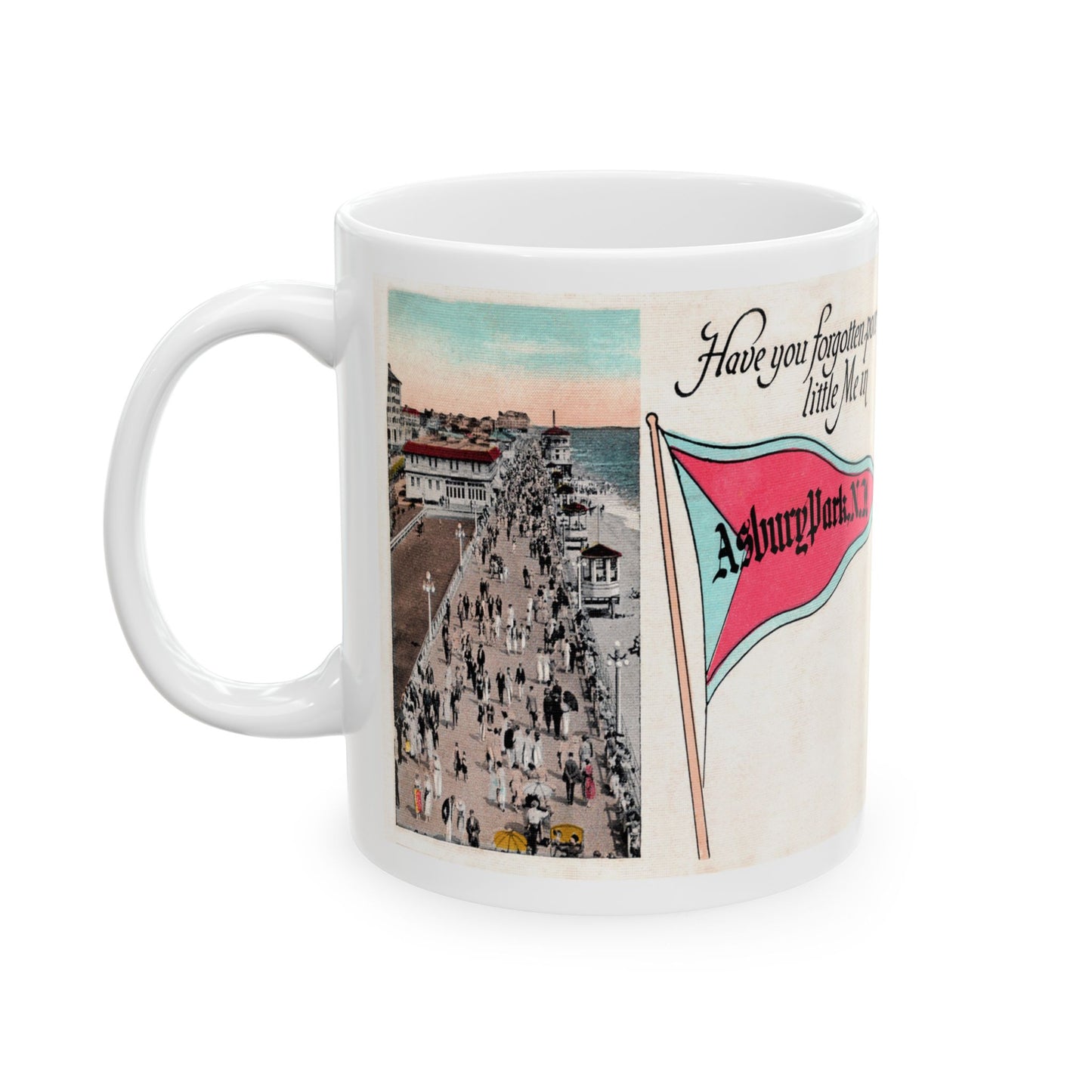 Memebly 1920s Vintage Greetings from Asbury Park NJ New Jersey Coffee Mug